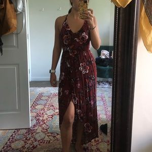 Floral midi dress